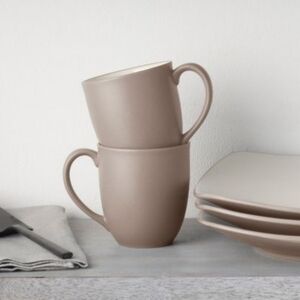 Noritake Colorwave Clay Mug 12 oz Set of 2 Coffee Mugs